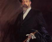 乔瓦尼 波尔蒂尼 : Portrait of The Writer Henri Gauthier-Villars